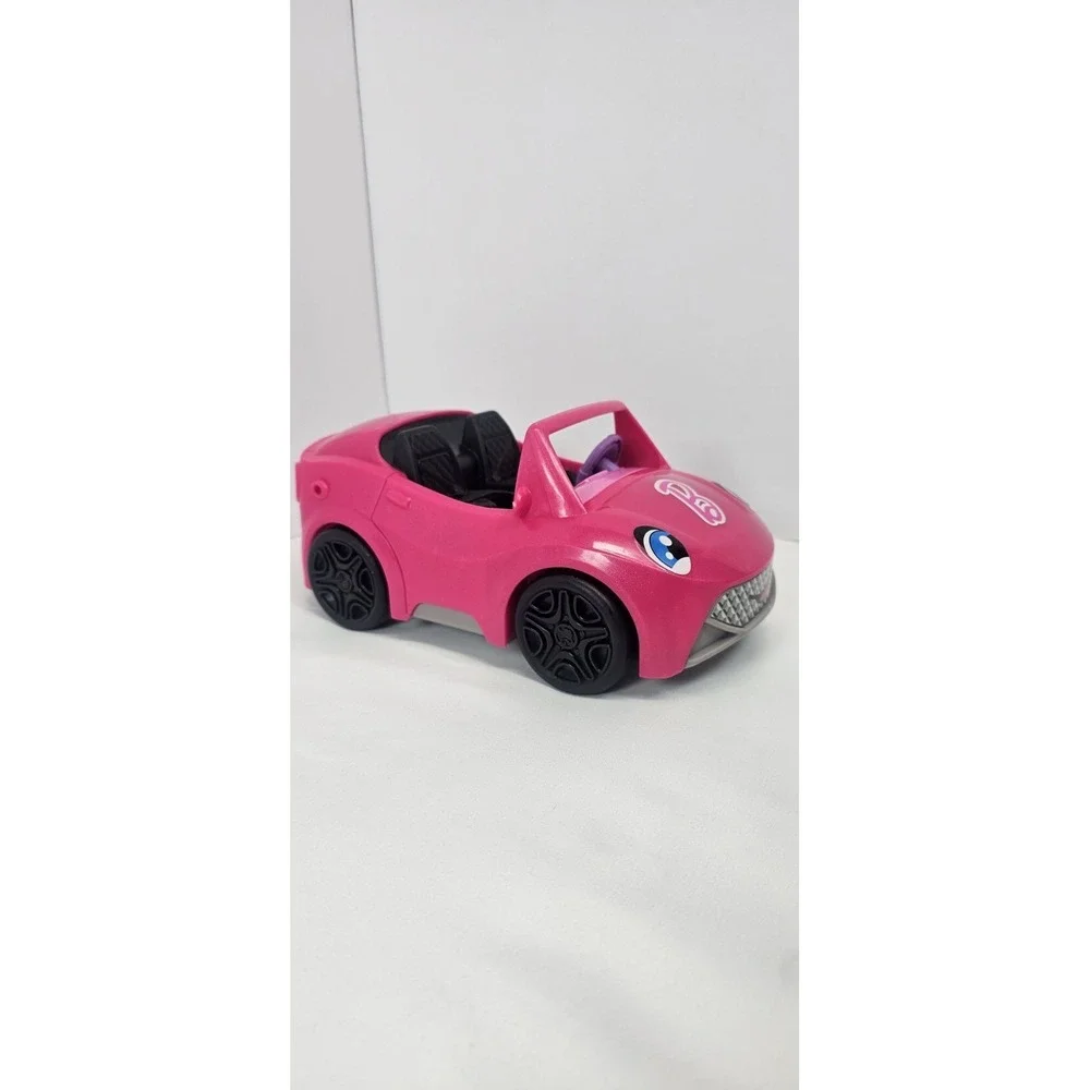 Fisher-Price Little People‎ Barbie Pink Convertible Cruiser Car ONLY Sounds Work